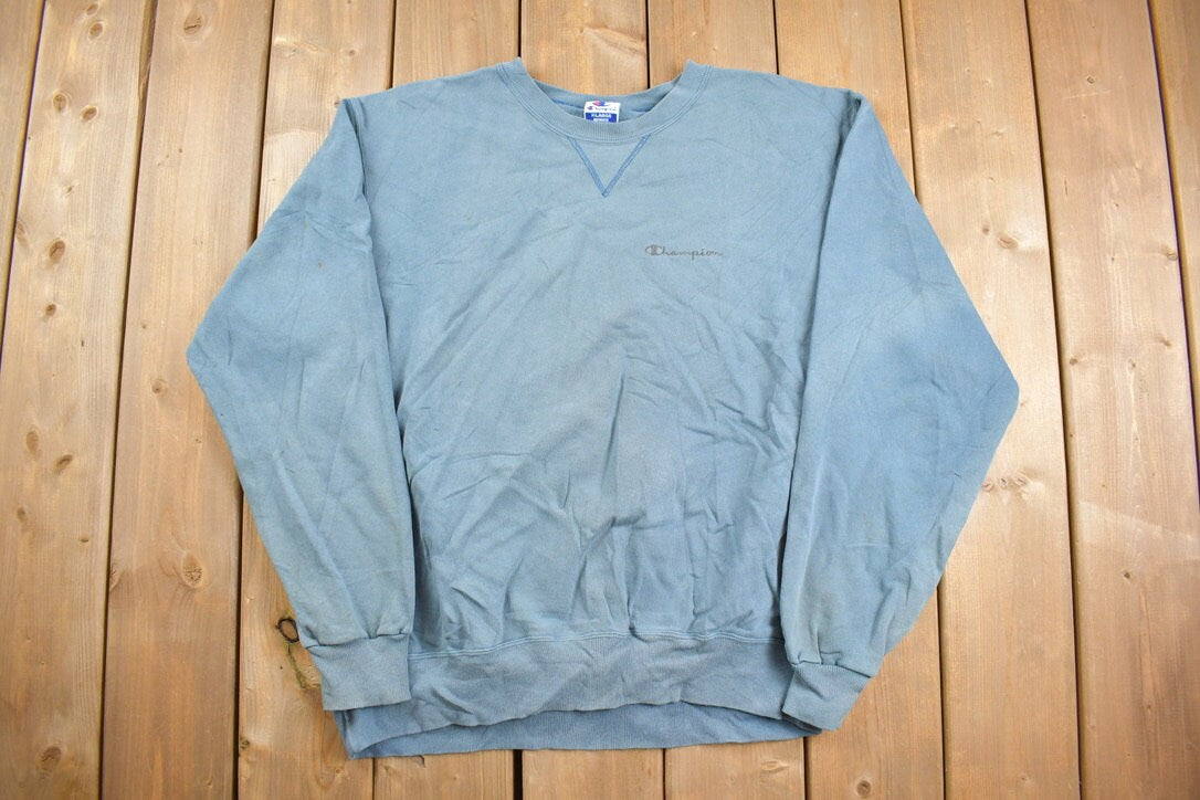 Vintage 1990s Champion Embroidered Sweatshirt