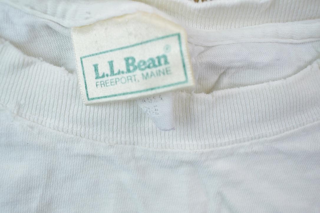 Vintage 1990s LL Bean To All A Goodnight Nightgown / Vintage T Shirt / Streetwear / Graphic Tee / Single Stitch / Made In USA