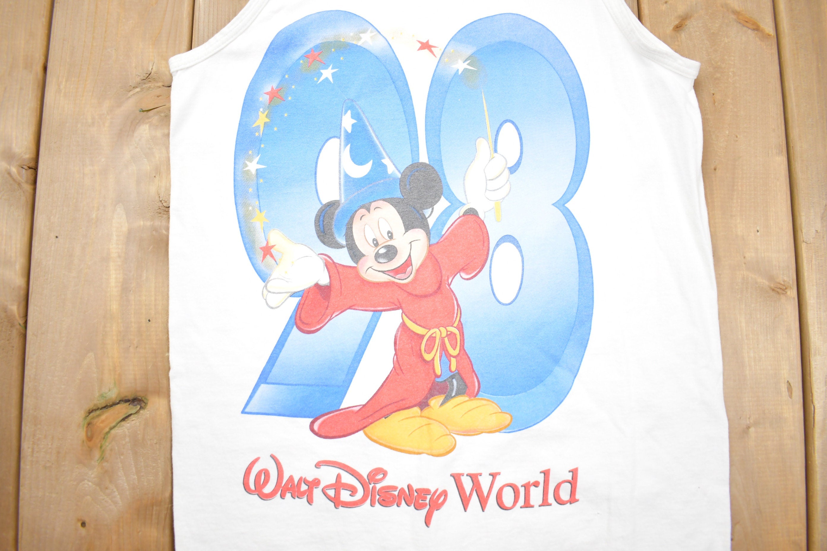 Vintage 1990s Disney World 98' Promo Tank Top