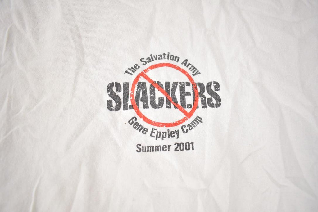 Vintage 2001 Slackers Salvation Army Graphic T Shirt