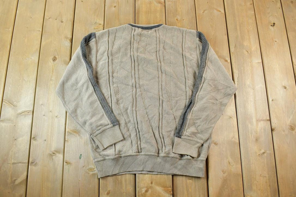 Vintage 1990s Norm Thompson Knit Crewneck Sweater