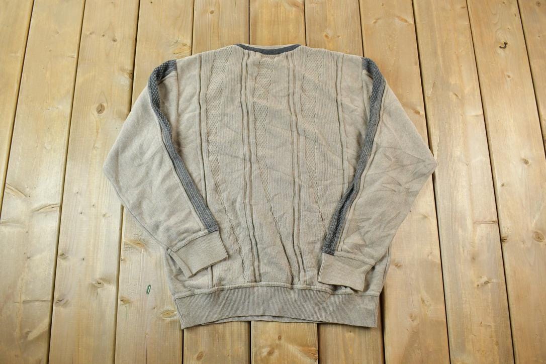 Vintage 1990s Norm Thompson Knit Crewneck Sweater