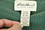 Vintage 1990s Eddie Bauer Knit V Neck Sweatshirt