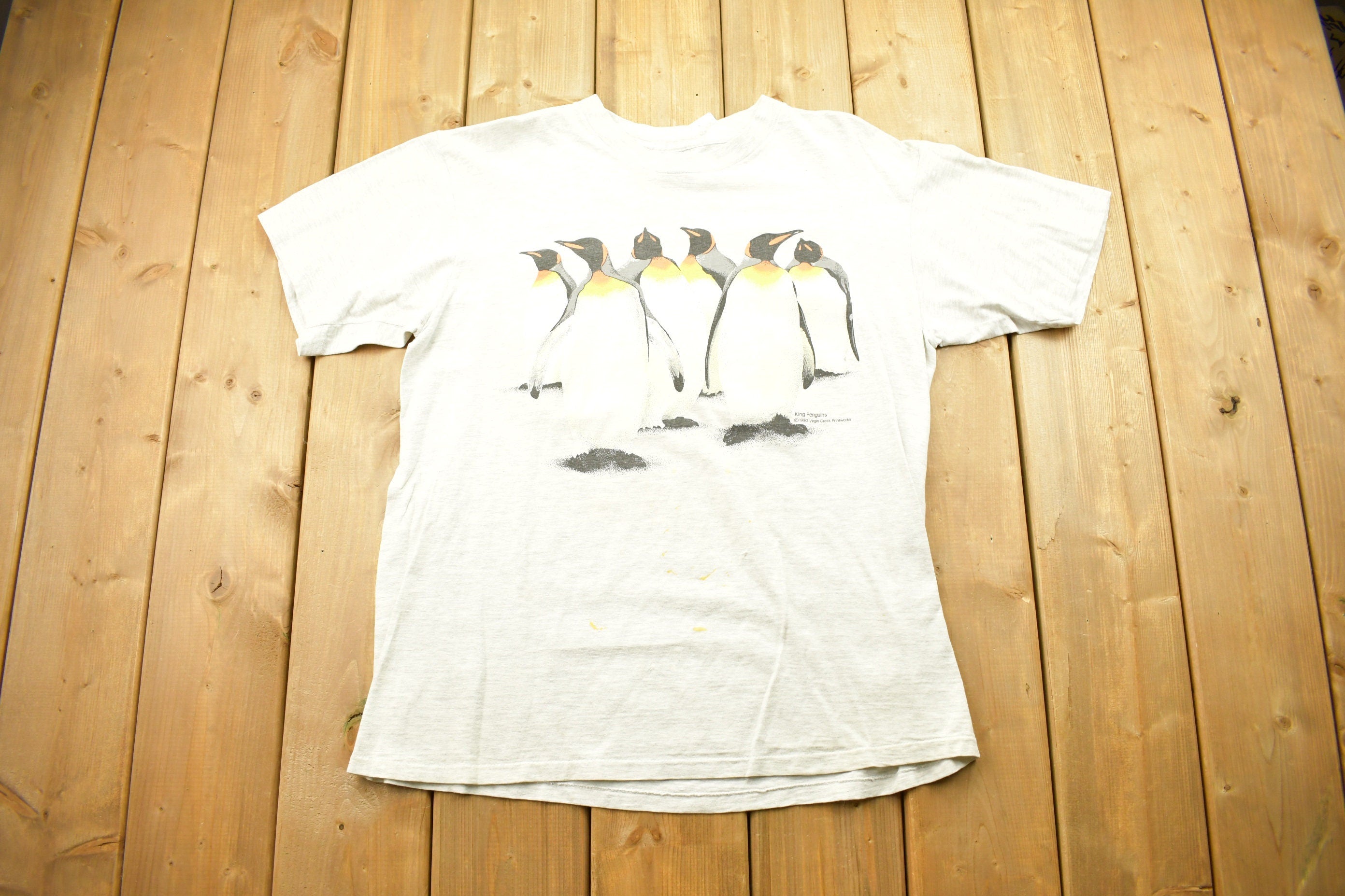 Vintage 1990 King Penguins Graphic T Shirt