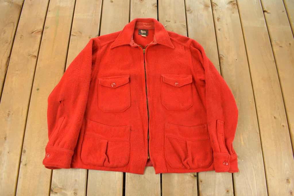 Vintage 1950s Woolrich Wool Hunting Jacket Men's Medium