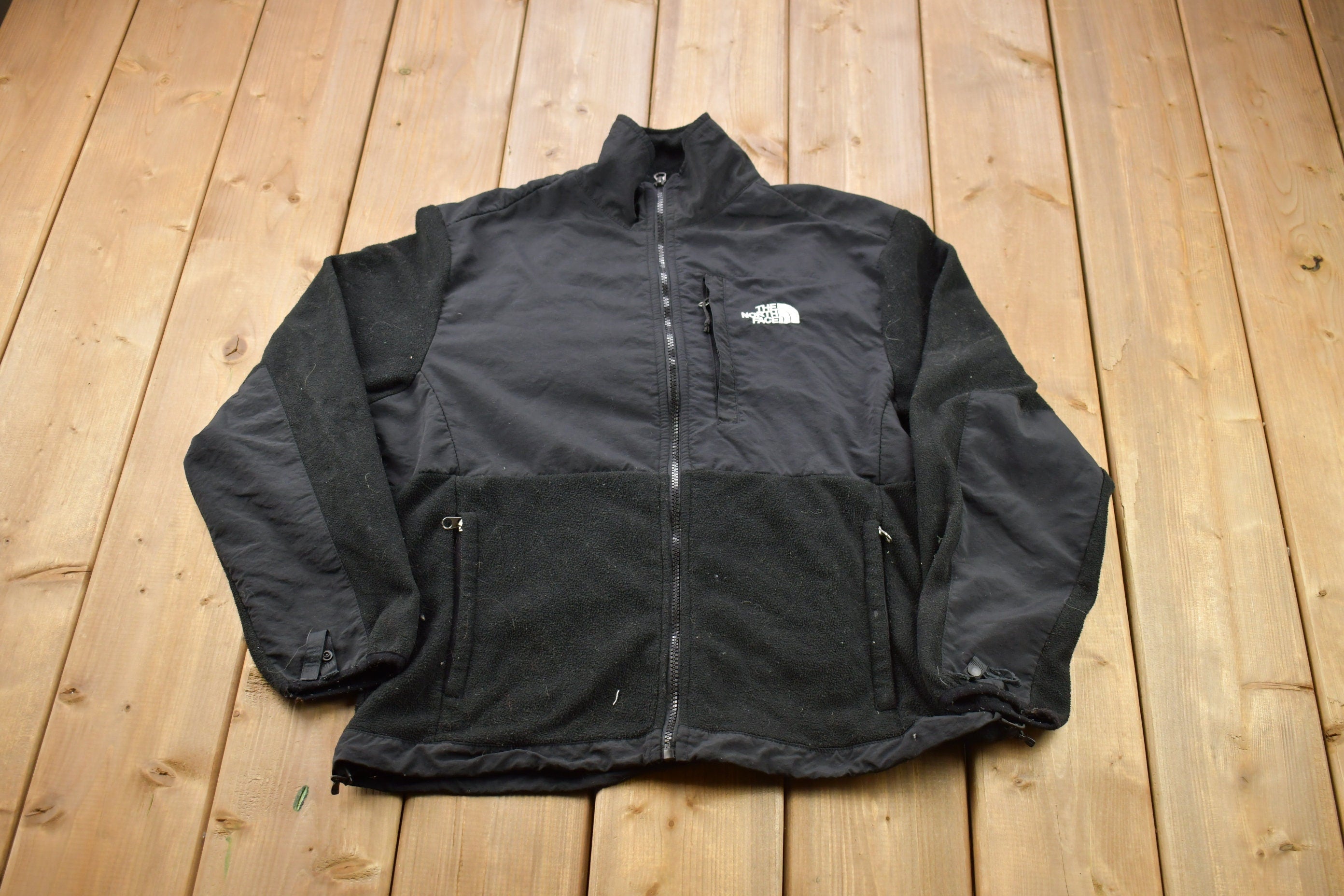 Vintage 1990s North Face Fleece Zip Up Sweater