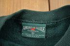 Vintage 1990s American Eagle Bald Eagle Graphic Crewneck Sweatshirt