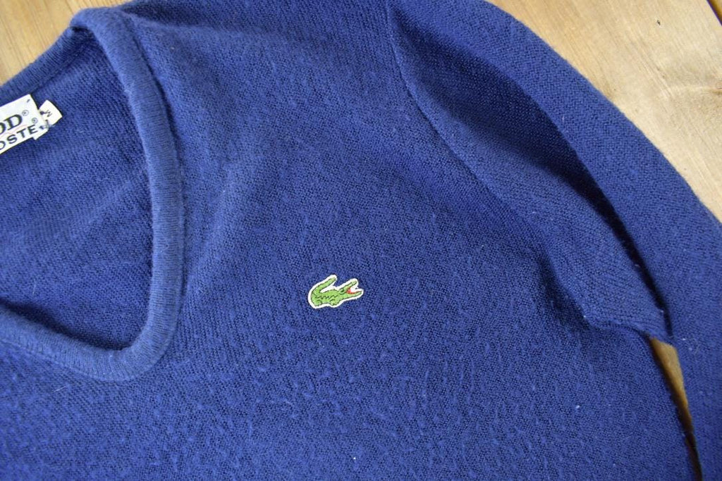 Vintage 1990s Izod Lacoste Knit V-Neck Sweater  Vintage 90s V-Neck  Outdoorsman  Vintage Knit  Winter Sweatshirt  90s Lacoste