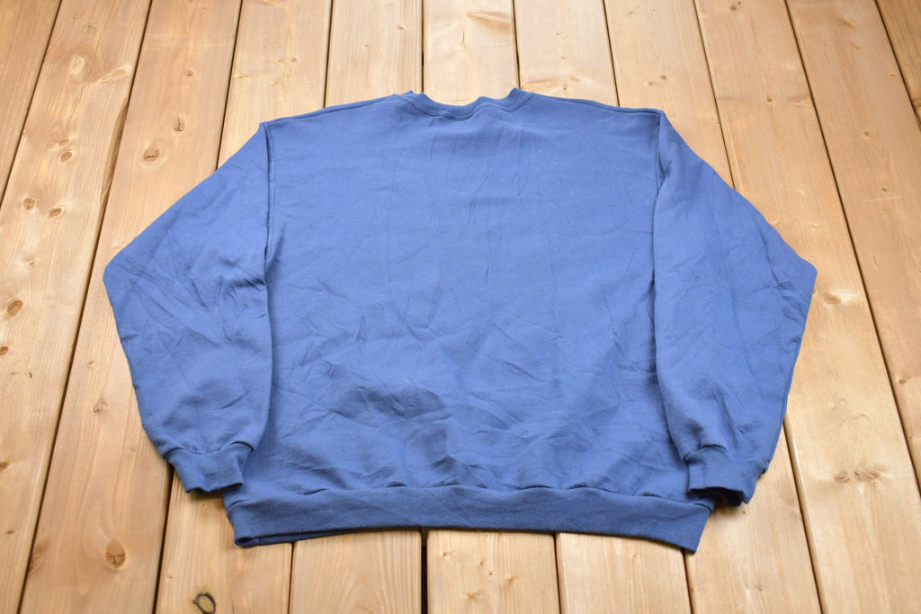 Vintage 1990s Blank Crewneck Sweatshirt /
