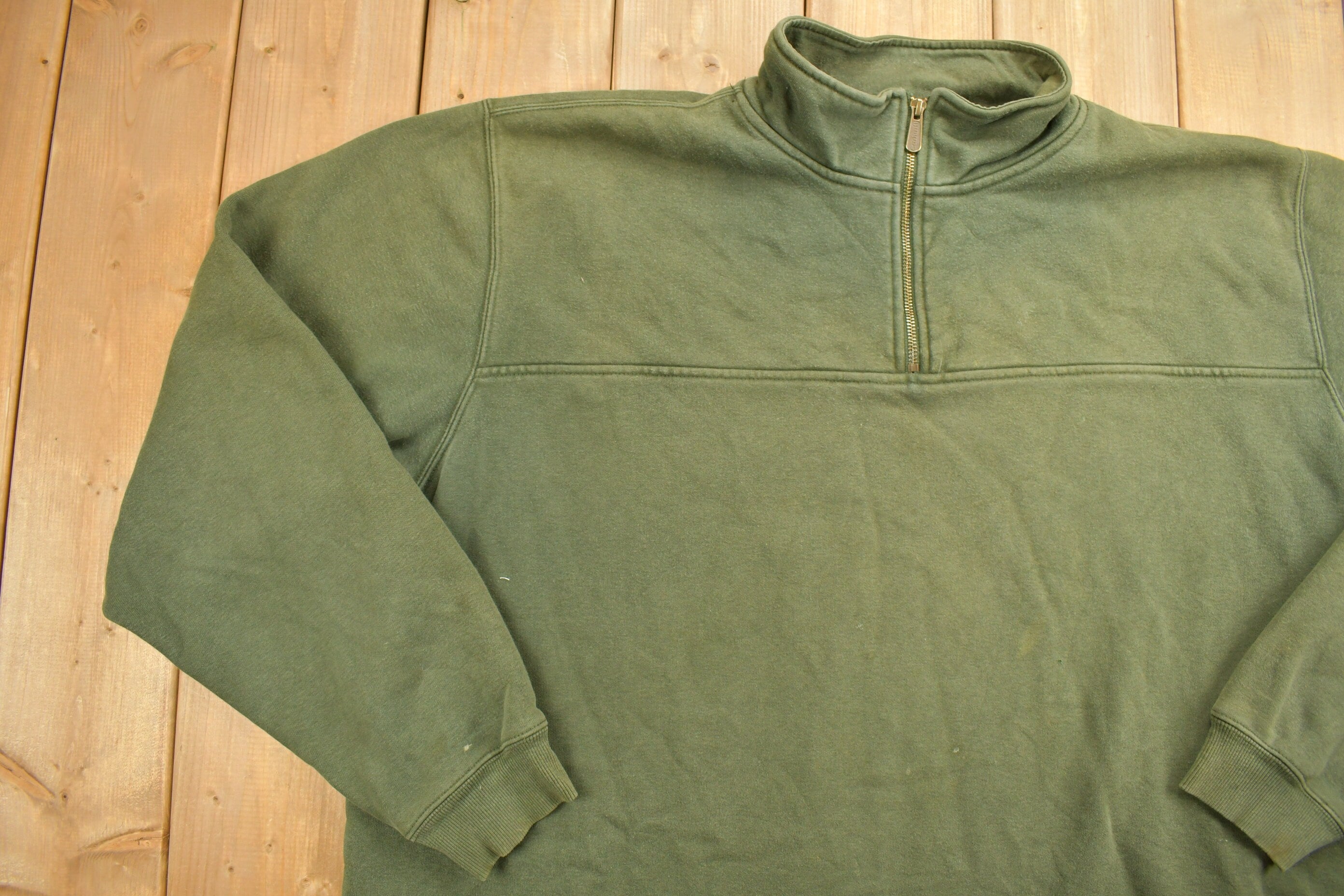 Vintage Carhartt Quarter Zip Sweater