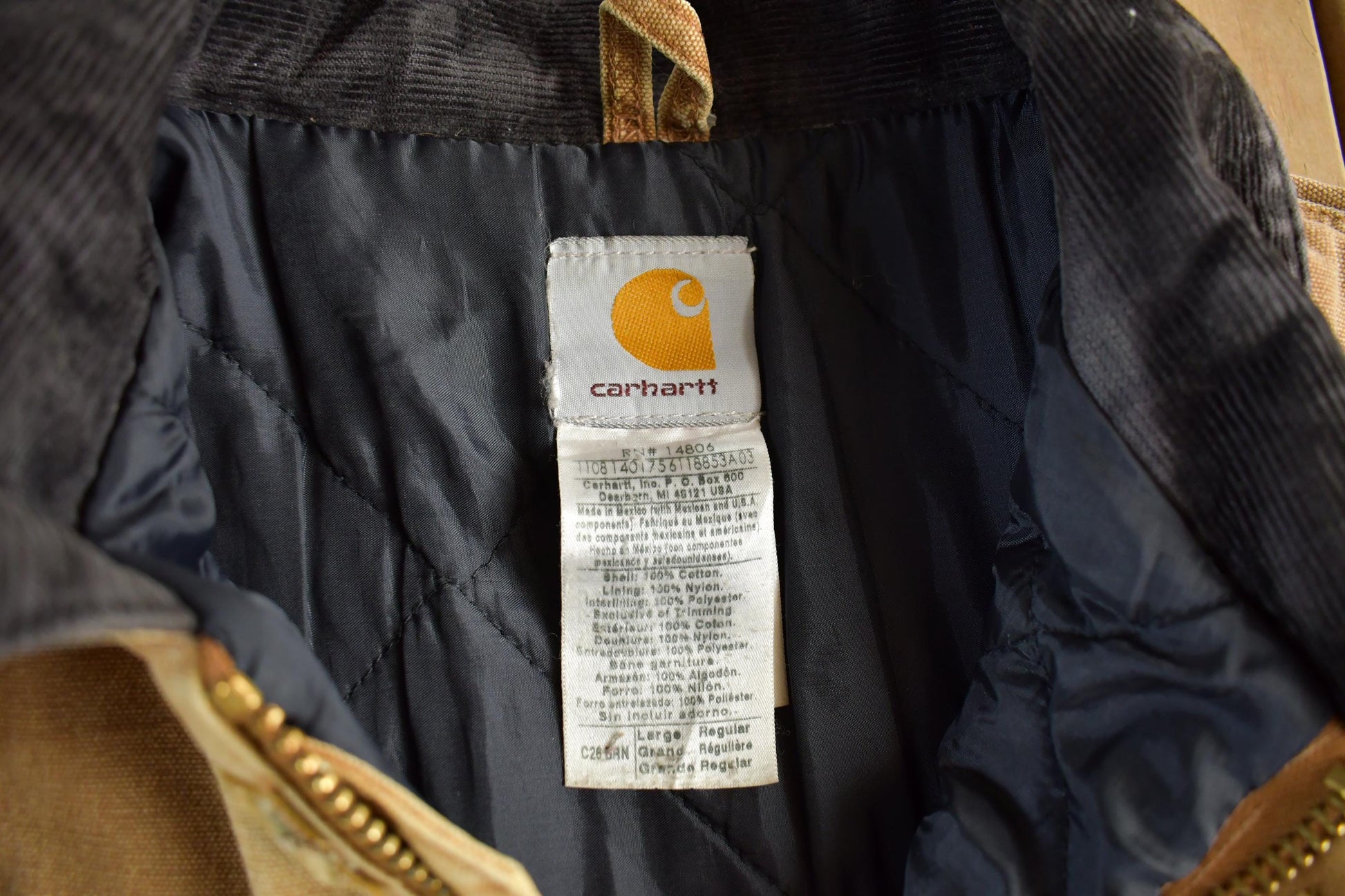 Vintage 2000s Carhartt Jacket Mens Large