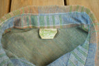 Vintage 1970s Douglas Mare Plaid Flannel Button Up Shirt Men's Large  70s True Vintage Button Up  Vintage Flannel  Outdoorsman