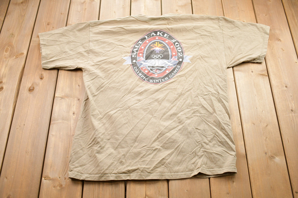 Vintage 2002 Salt Lake Winter Olympic Games Graphic T-Shirt