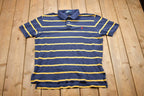 Vintage 1990s Polo Ralph Lauren Striped Short Sleeve Shirt