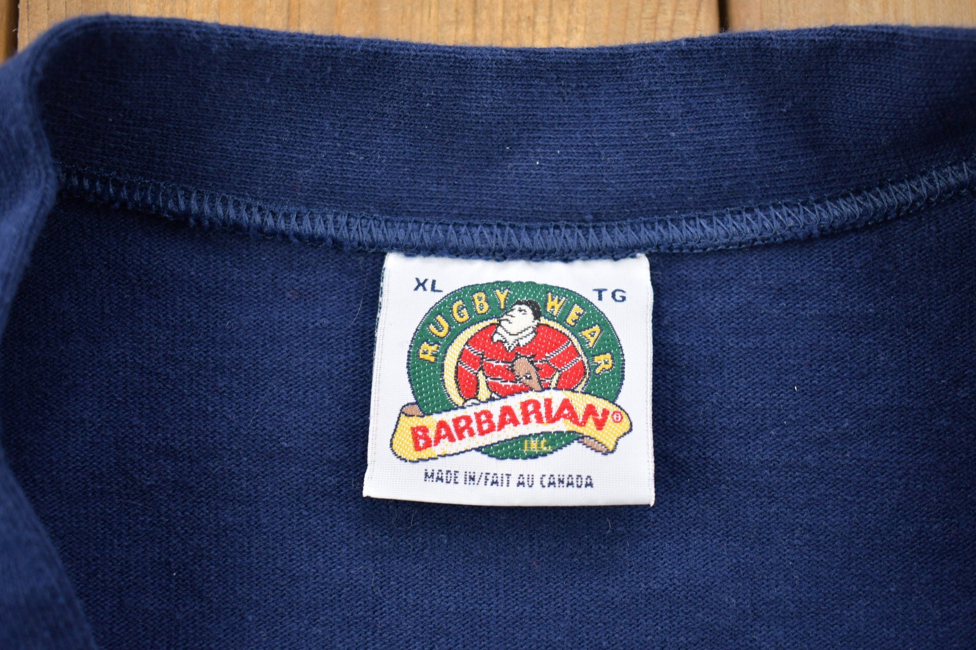 Vintage 1990s Barbarian Cardigan Sweater / Vintage Cardigan / Button Up / Blank Cardigan / Made In USA / 90s Barbarian / School Cardigan