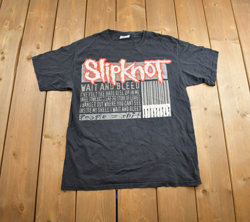 Vintage 2000s Slipknot Wait And Bleed Band Tee