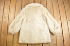 Vintage 1980s Sears Faux Fur Coat