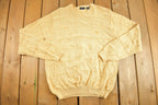 Vintage 1990s Izod Knit Crewneck Sweater