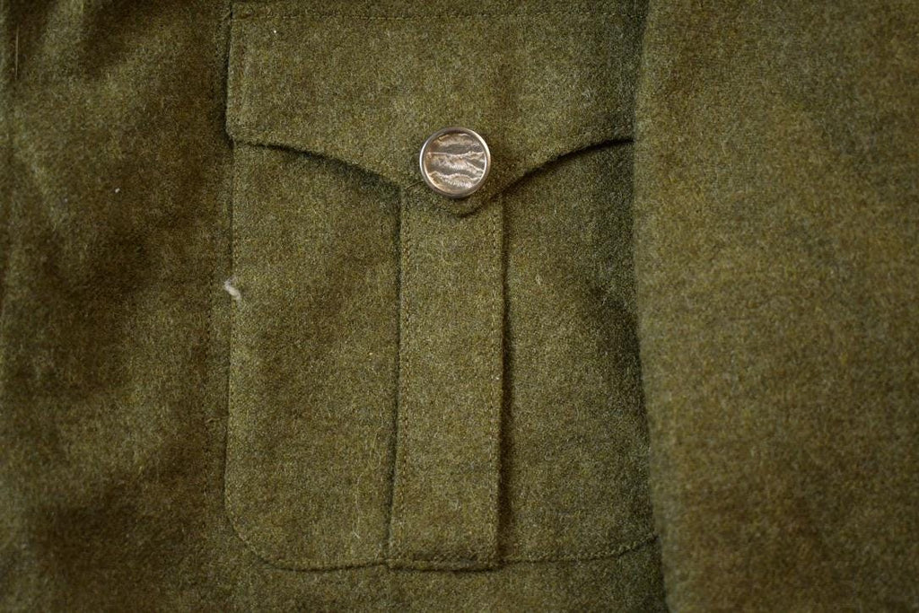 Vintage 1955 Military Battle Dress Button Up Jacket
