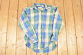 Vintage 1990s LL Bean Plaud Button Up Shirt Women's S