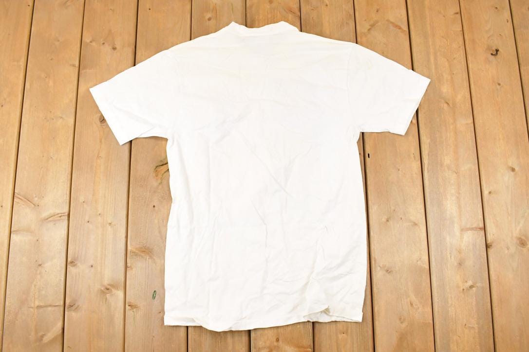 Vintage 1990s Surf Style Pop Art Souvenir Travel T-Shirt Men's M