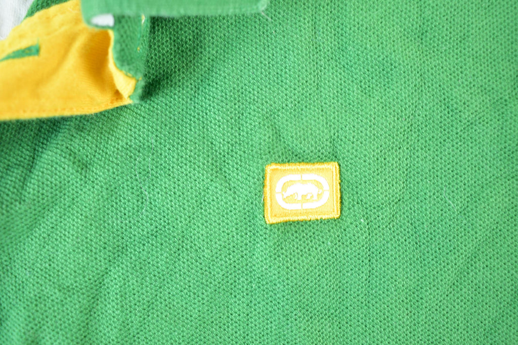 Vintage Y2K Ecko Unltd Quarter Button Up Polo Shirt Men's XL