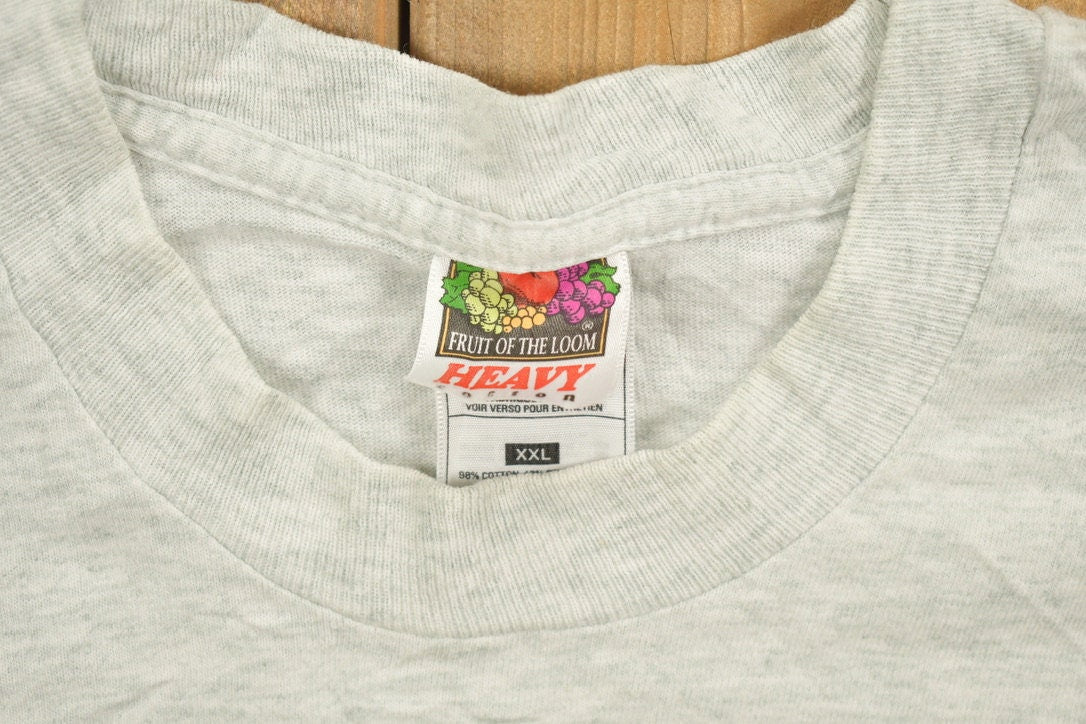 Vintage 1990s German Tourist Graphic T Shirt