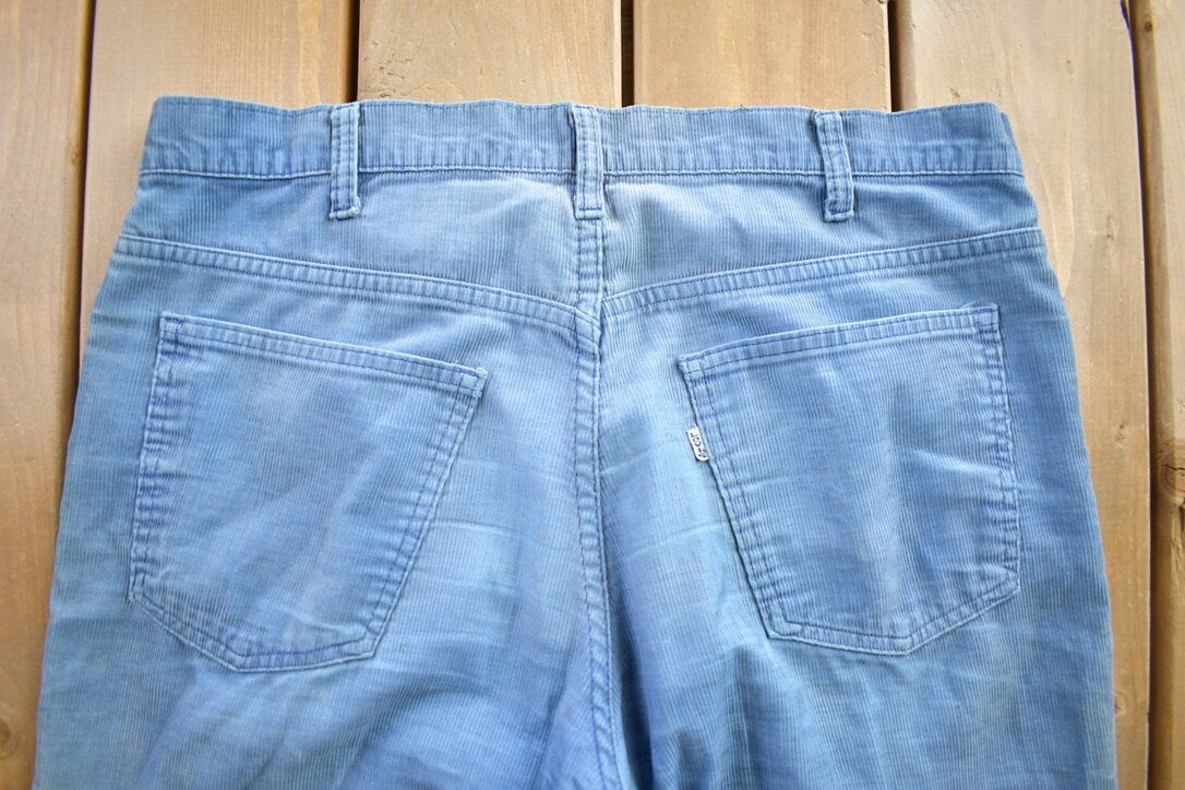 Vintage 1980s Levi's Corduroy Pants Made In USA Size 36x30