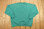 Vintage 1990s Green Dockers Levis Blank Crewneck Sweatshirt