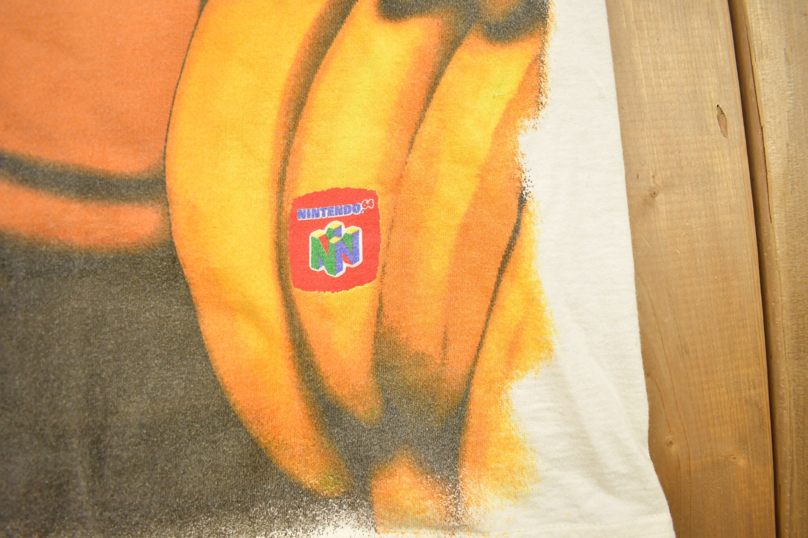 Vintage 1990s Donkey Kong 64 All Over Print Nintendo T-shirt