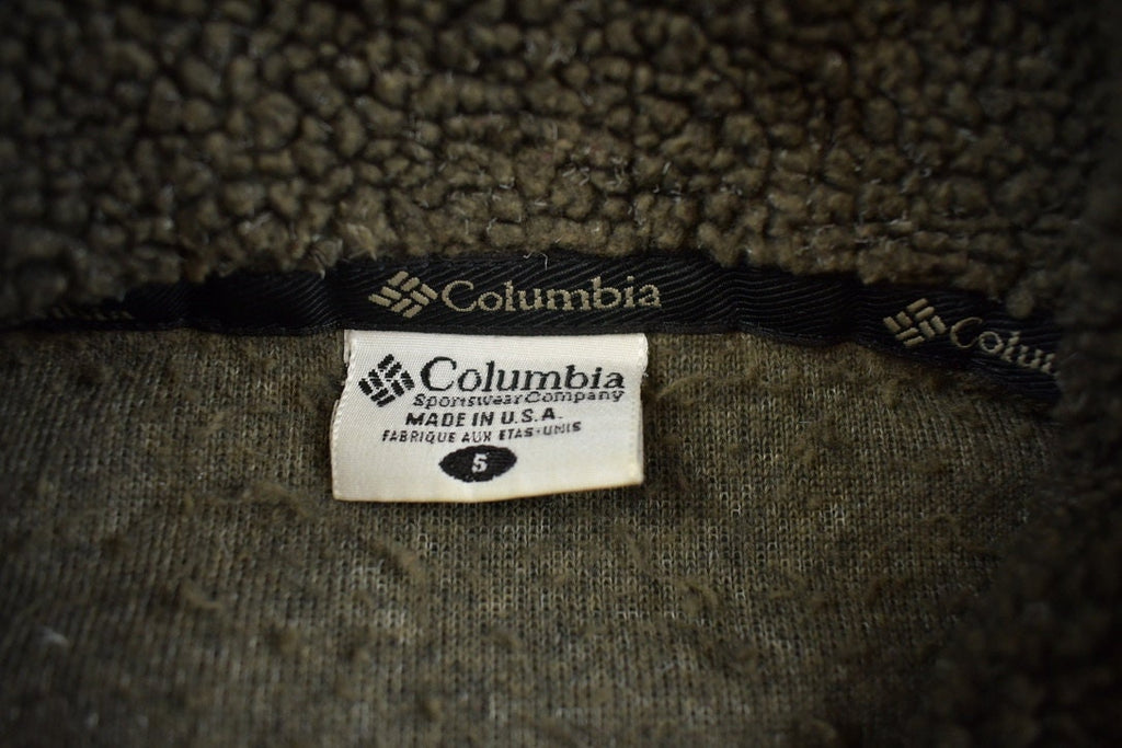 Vintage 2000s Columbia Fleece Sweater Made In USA
