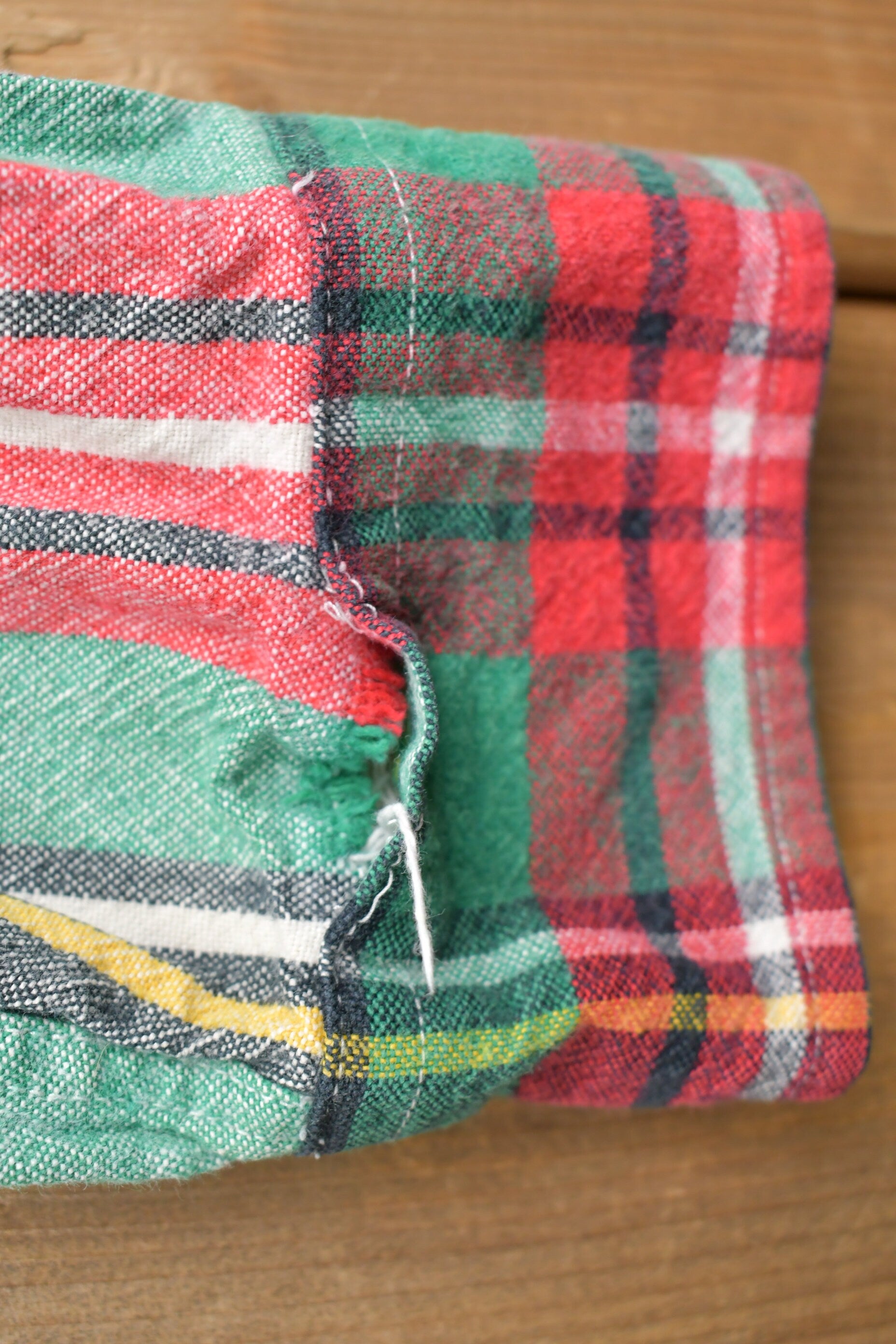 Vintage 1990s Gap Plaid Flannel Button Up Shirt