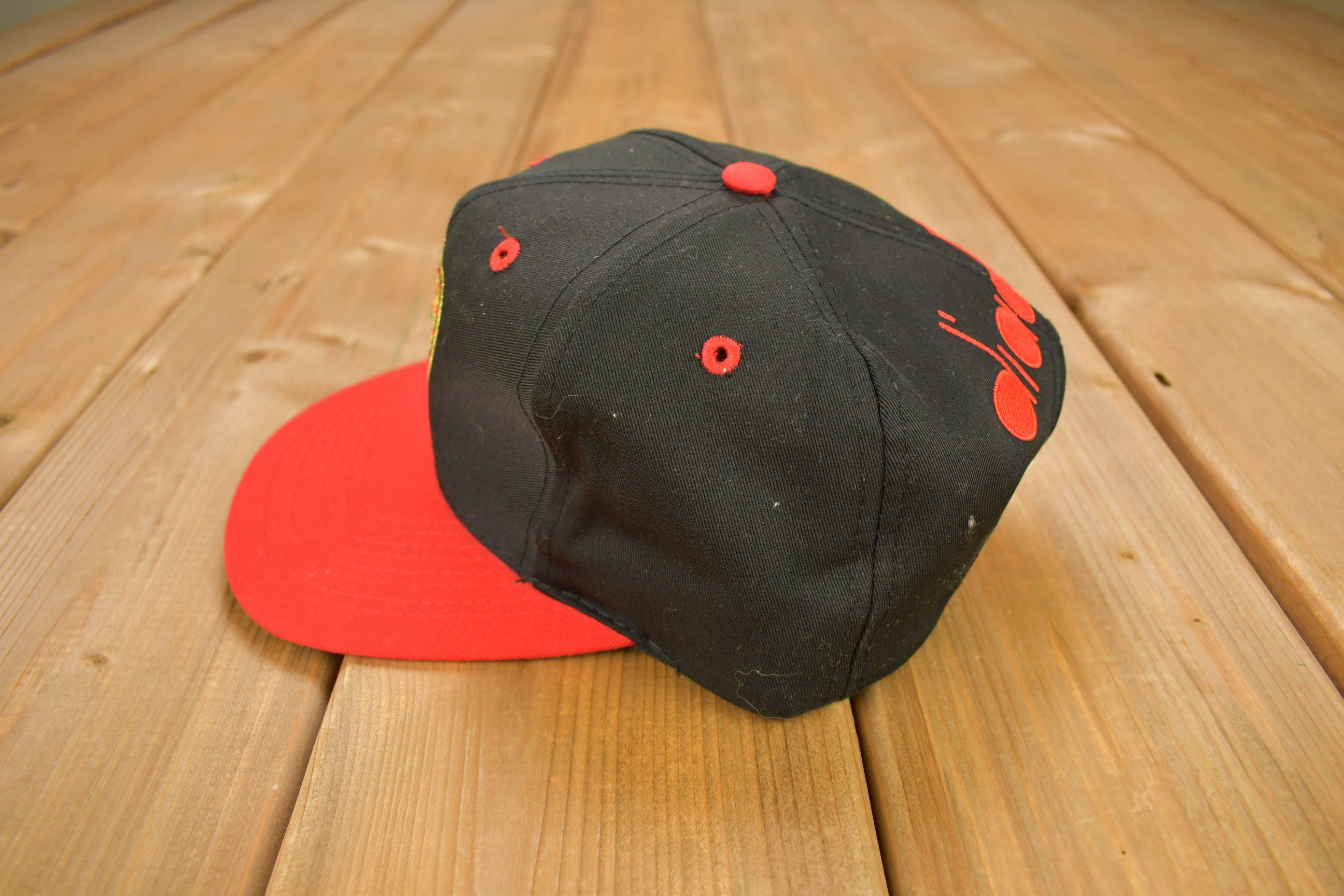 Vintage 1990s Diadora Two Tone Snap Back Hat