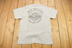 Vintage 1990s Big Moose Harley Davidson Portland Maine T-Shirt