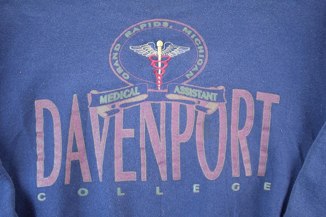 Vintage 1990s Jansport Davenport College Crewneck Mens L