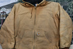 Vintage 1990s Hooded Carhartt Workwear Jacket