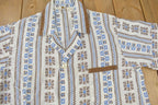Vintage 1970s JC Penney All Overt Pattern Short Sleeve Button Up Shirt