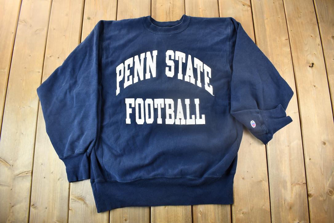 Vintage 1990s Penn State Football Champion Reverse Weave Crewneck