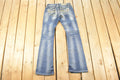 Vintage Deadstock Y2K Grace LA Bedazzled Low Rise Jeans Women's Size 27 x 33