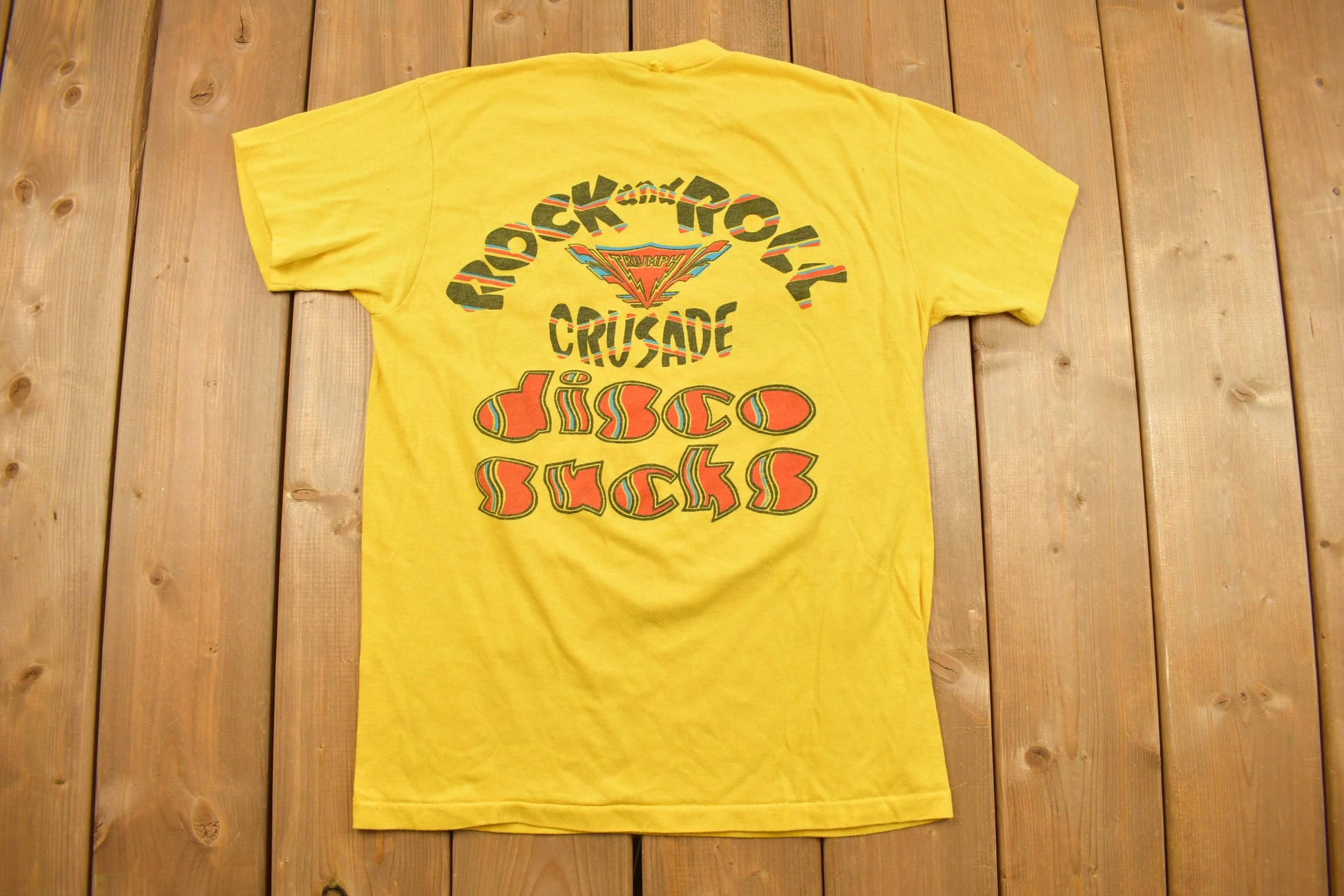 Vintage 1979 Triumph Tour Band T-shirt