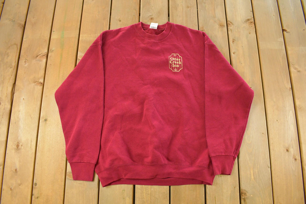 Vintage 1990s Otter Creek Inn Hotel Crewneck Sweatshirt Men's XL