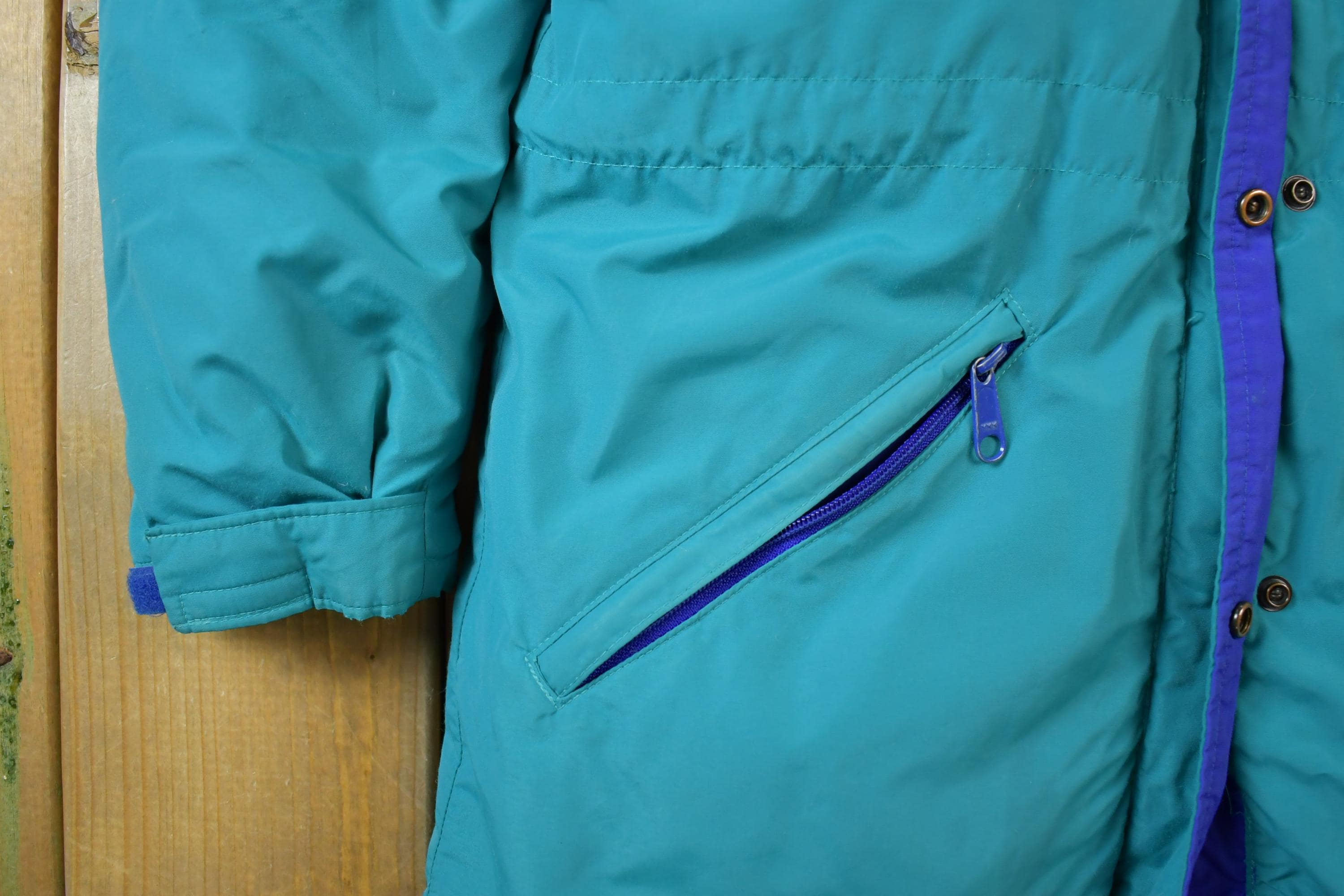 Vintage 1980s LL Bean Down Puffer Jacket Made In USA