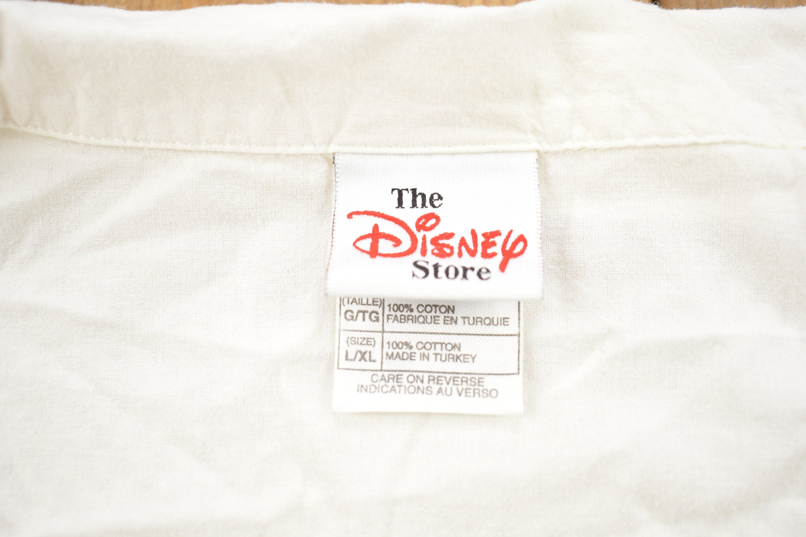 Vintage 1990s Winnie The Pooh Eeyore Disney Button Up