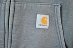 Vintage Y2K Distressed Carhartt Full Zip Hoodie Sweatshirt Mens XXL