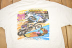 Vintage 1990s Yamaha Suzuki Sports Center Graphic T Shirt