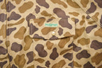 Vintage 1990s Hodgman Duck Camouflage Shell Jacket