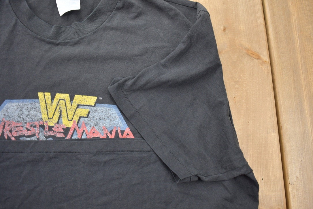 Vintage 1994 WWF X Wrestlemania Revenge Graphic Wrestling T-Shirt