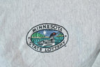 Vintage 1990s Minnesota State Lottery Heavyweight Crewneck Sweatshirt