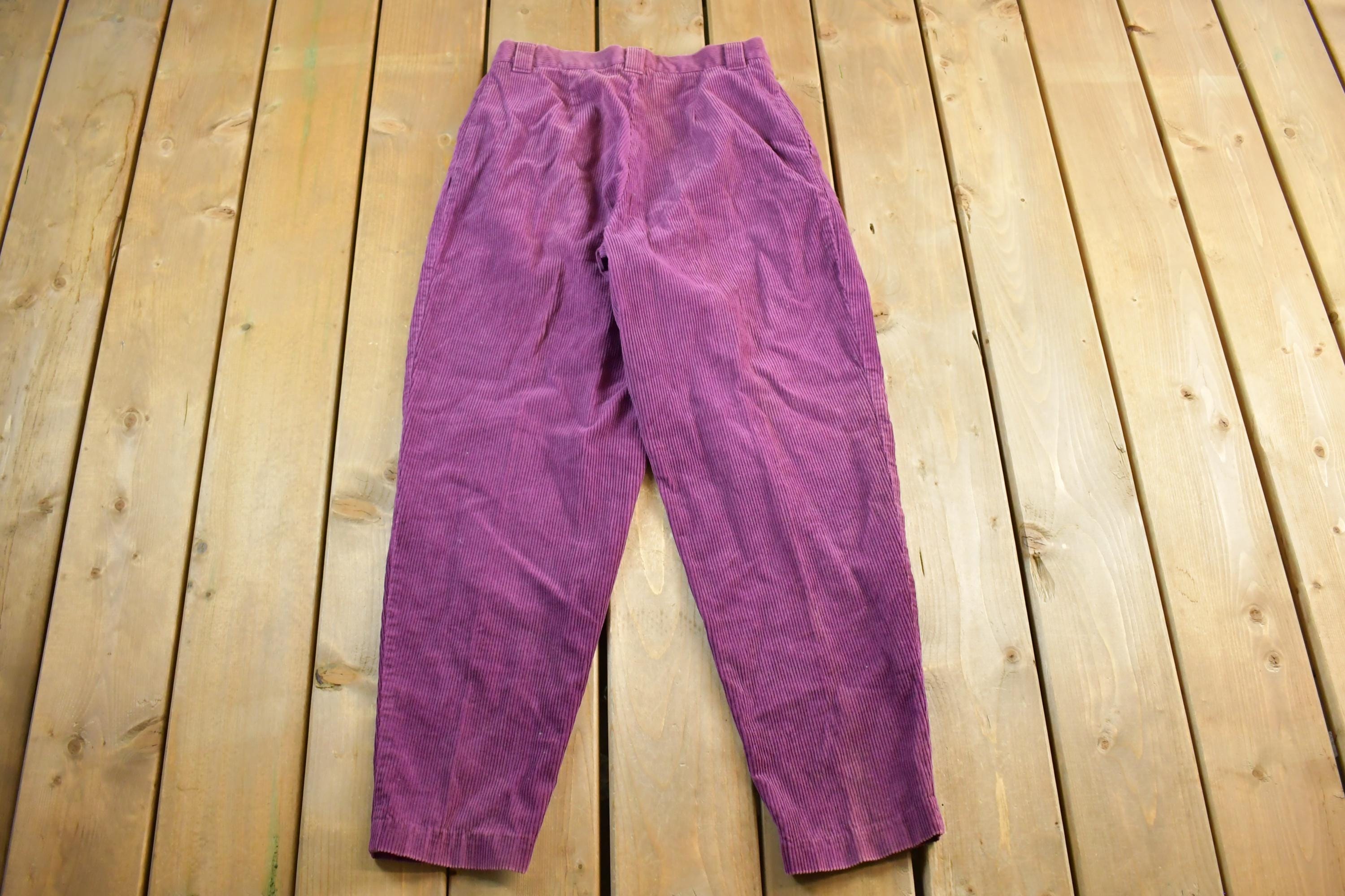 Vintage 1980s Palmettos Corduroy Pants Women's 27 x 28