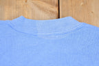 Vintage 1990s Russell Athletics Blank Blue Crewneck Sweatshirt